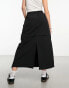 Dickies jackson nylon zip off cargo skirt in black surplus utility pack exclusive to asos