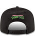 Фото #2 товара Men's Black Teenage Mutant Ninja Turtles 9FIFTY Adjustable Snapback Hat