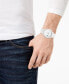 ფოტო #5 პროდუქტის Men's Chronograph L.12.12 White Silicone Strap Watch 44mm