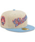 Фото #1 товара Men's White Chicago White Sox Corduroy Classic 59FIFTY Fitted Hat