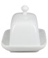 Covered Butter Dish with Knob Lid