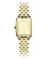 ფოტო #3 პროდუქტის Women's Swiss Toccata Diamond (1/5 ct. t.w.) Gold PVD Stainless Steel Bracelet Watch 23x35mm