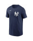 Фото #2 товара Men's Gerrit Cole Navy New York Yankees Fuse Name and Number T-shirt