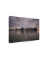 Фото #2 товара David Ayash Dawn over Downtown Manhattan Canvas Art - 27" x 33.5"