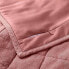 Фото #4 товара Euro Heavyweight Linen Blend Quilt Pillow Sham Rose - Casaluna