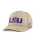 ფოტო #2 პროდუქტის Men's Khaki LSU Tigers Foam Front Mesh Trucker Snapback Hat