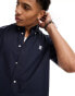 Фото #3 товара Tommy Hilfiger Regular Short Sleeve Shirt in Dark Blue