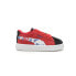 Фото #1 товара Puma Suede Splash Graphic Lace Up Infant Boys Red Sneakers Casual Shoes 3885790