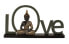 Фото #1 товара Schriftzug LOVE mit Buddha Figur