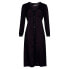 Фото #3 товара SUPERDRY Lace Trim Long Sleeve Midi Dress