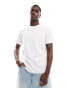 Фото #1 товара ASOS DESIGN Premium heavyweight crew neck t-shirt 300gsm in white