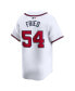 Фото #3 товара Men's Max Fried White Atlanta Braves Home Limited Player Jersey