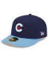 Фото #1 товара Men's Royal Chicago Cubs City Connect Low Profile 59FIFTY Fitted Hat