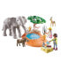 PLAYMOBIL Wiltopia Elephant In La Ponda Construction Game