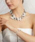 Фото #3 товара Kleinfeld faux Stone Pave Butterfly Collar Necklace