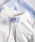 ფოტო #3 პროდუქტის Baby Boys Button-Down Bowtie Shirt and Waffle Pants, 2 Piece Set, Created for Macy's