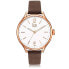 Фото #1 товара Ice-Watch - Ice Time Brown Rose-Gold - Braun Damenuhr mit Lederarmband - 013054 (Medium)