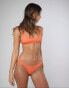 Фото #4 товара Kulani Kinis rib high leg bikini bottom in amber