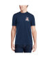 Фото #4 товара Men's Navy Arizona Wildcats Baseball Flag Comfort Colors T-shirt
