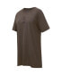 ფოტო #3 პროდუქტის Women's Brown Los Angeles Dodgers Neutral T-Shirt Dress