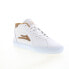 Фото #3 товара Lakai Flaco II Mid MS3220113A00 Mens White Skate Inspired Sneakers Shoes