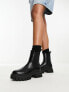 Фото #11 товара ASOS DESIGN Wide Fit Anthem chunky chelsea boots in black