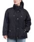 Фото #1 товара Women's Plus Size Cinched-Waist Bomber Raincoat
