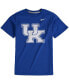 Big Boys Royal Kentucky Wildcats Cotton Logo T-shirt