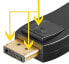 Фото #4 товара Wentronic DisplayPort/HDMI Adapter 1.1 - gold-plated - DisplayPort - HDMI - Black