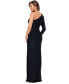 ფოტო #2 პროდუქტის Women's Embellished One-Shoulder Jersey Gown