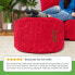 Sitzsack-Hocker Pouf "Cord" 45x25cm