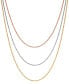 Фото #2 товара Macy's sparkle Chain Necklace 16" (1-1/2mm) in 14K Rose Gold