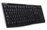 Фото #8 товара Logitech Wireless Keyboard K270 - Full-size (100%) - Wireless - RF Wireless - QWERTZ - Black