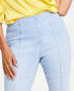 Фото #3 товара Petite High-Rise Seamed Flare-Hem Jeans, Created for Macy's
