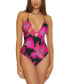 Фото #1 товара Women's Fleury Strappy-Back One-Piece Swimsuit