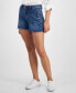 ფოტო #3 პროდუქტის Women's Greenwich Buttoned-Pocket Denim Sailor Shorts