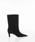 ფოტო #2 პროდუქტის Women's Kitten Heels Leather Boots