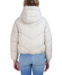 Фото #3 товара Juniors' Women ' Short Hooded Puffer Jacket