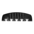 Adam Hall 85158F - Cable end cap fitting - Black - Polyurethane - 8 cm - 191 g
