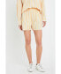 ფოტო #4 პროდუქტის Women's Tape Stripe Shorts