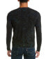 Фото #3 товара Autumn Cashmere Splatter Paint Print Wool & Cashmere-Blend Crewneck Sweater