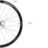 DEDA SL4 DB Disc CL Tubeless road rear wheel