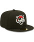 ფოტო #4 პროდუქტის Men's Black Erie SeaWolves Authentic Collection Team Home 59FIFTY Fitted Hat