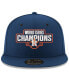 ფოტო #4 პროდუქტის Men's Navy Houston Astros 2022 World Series Champions Statement 9FIFTY Snapback Hat