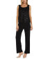 3-Pc. Sequined Lace Pantsuit & Jacket