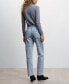 ფოტო #2 პროდუქტის Women's Pocket Cargo Jeans