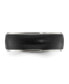 Фото #3 товара Stainless Steel Brushed Black IP-plated Center Band Ring