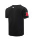 ფოტო #3 პროდუქტის Men's Black Pittsburgh Steelers Hybrid T-shirt
