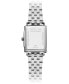 Women's Swiss Toccata Diamond (1/5 ct. t.w.) Stainless Steel Bracelet Watch 22.6x28.1mm