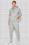 Фото #1 товара Club Fleece Zeus Tape Graphics Track Suit Kapüşonlu Şardonlu Eşofman Takımı Gri